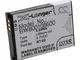 vhbw batteria compatibile con Zoom 247-9036, Q4 videocamera camcorder (1050mAh, 3,7V, Li-I...
