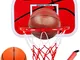 Harxin All'Interno Mini Basket Hoop a Ufficio Camera Mini Pallacanestro Bordo Bambini Spor...