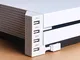 PeakLead USB Hub 2.0 per XBOX One S Bianca 4-porte USB Adattatore Indicatore LED USB porte...