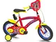 Cicli Roveco - Bicicletta 801 Spider Rosso e Giallo, Multicolore (8013806080154)