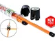 Golf Training Aids | New Improved Design Set of 2 Orange Golf Alignment Sticks. in Bonus 2...