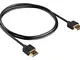 Meliconi Cavo HDMI con Ethernet Channel Ultra HD, 4K/2K/3D, 2 m, Ultra Sottile, Nero