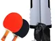 Zhiyuanan Set Ping Pong con Rete per Tavolo Rete Retrattile Sostituzione Portatile Tennis...