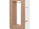 vidaXL Armadio Truciolato 106x36,5x192 cm Beige