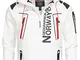 Geographical Norway Techno Men - Giacca Cappuccio Softshell Impermeabile Uomo - Giacca Ven...