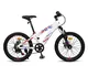 YAOXI 20 Pollici Mountain Bike con Assorbimento degli Urti La Forcella Ammortizzata, Corni...