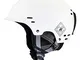 K2 Thrive, Casco da Sci/Snowboard Unisex Adulto, Bianco, L/XL (59-62cm)