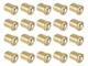 DealMux Door Cabinet Closet 7mm Dia Brass Ball Catch Latch Catcher 20pcs