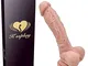 Kissplay,Big Dǐldó in Silicone 22cm Massaggiatore portatile, Realistico Dǐck Pêne Penis Cǒ...