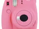 Fujifilm Instax Mini 9 Flamingo Fotocamera Istantanea, 62 x 46 mm, Rosa