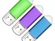 KOOTION Chiavette USB 16GB 2.0 Pendrive USB Flash Drive Chiavi USB 16 Giga 3 Pezzi Chiavet...