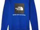 The North Face Y Box Crew Felpa JR CZ6 Blue,XS