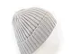 Cappello a Costa in Cashmere Made in Italy (Gris 1)