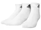 Adidas, 3 paia di calzini Performance per sneaker/quarter, unisex, colore: bianco, calzini...