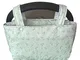 molis&co. Borsa premaman per carrozzina, borsa organizer per passeggino. Tessuto 100% coto...