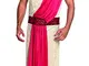 Boland- Imperatore Romano Deluxe Costume Adulto, Rosso/Bianco, M (50/52), 87759
