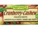 Rapunzel Barretta Cranberry-Anacardi - 30 g
