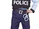 Ciao Poliziotto Special Police Costume Bambino, Blu, 7-9 Anni