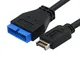 Cablecc - Cavo di prolunga USB 3.1 a 20 pin, per scheda madre ASUS