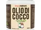 Olio di Cocco Biologico Premium 500ml - Puro al 100% - Crudo e Spremuto a Freddo dal Frutt...