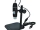 TOOGOO Microscopio digitale USB 50X ~ 500X Microscopio elettronico 5MP USB 8 LED Fotocamer...