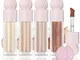 Rare Beauty Illuminante 4PCS Liquid Highlighter Makeup Face Multiuso Con Texture Leggera A...