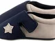 Sterntaler Pantofole, Mocassini (Loafer) Bimbo 0-24, Blu (Marine 300), 17/18 EU