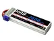 YUNIQUE ITALIA 1 Pezzo Batteria Lipo HRB 2S 7.4V 30C 2600mAh con Connettore a EC2 RC Batte...