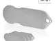 Code 24 Portachiavi Multifunzione con Gettone per Carrello della Spesa, Key Finder Anti-Sm...