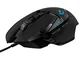 Logitech G G502 HERO Mouse Gaming Prestazioni Elevate, Sensore HERO 25K, 25.600 DPI, RGB,...