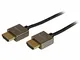 StarTech.com HDPSMM1M Startech.Com Cavo HDMI Ultra HD ad Alta Velocità, Sottile, 4K x 2K,...