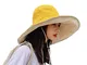 LITAO FUSHI Cappello da Sole a Tesa Larga da 15 cm, Visiera Cappello Anti-UV per Donna, Ca...