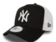 New Era York Yankees MLB Clean Trucker cap 11588491, Mens cap with a Visor, Black, OSFA EU