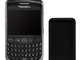 Celly Cover in Silicone per Blackberry 8900 Javelin, Nero