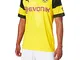 Puma Maglia Ufficiale Stagione 19/20 Borussia Dortmund Home Original con Evonik/Opel Logo,...