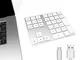 Bawanfa Tastierino Numerico, Wireless Bluetooth Numerica Tastiera con 34 Tasti con scorcia...