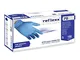 REFLEXX R70 / L Guanti senza nitrili in polvere, grande, blu chiaro, confezione da 100