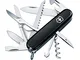 Victorinox Huntsman, coltello tascabile svizzero (15 funzioni, lama grande, cavatappi, for...