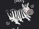 This Girl Loves Zebras: Zebra Notebook Journal - Blank Wide Ruled Paper - Funny Slug Acces...