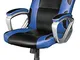 Trust GXT 705B Ryon Sedia Gaming Ergonomica, Progettata per Offrire Ore di Confortevoli Se...