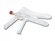 Speculum Ginecologico monouso con Vite Laterale Sterile, Speculum Vaginale Dilatatore Vagi...