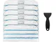 Topteam, cuscinetti di ricambio lavabili in microfibra per mosse a vapore Black & Decker,...