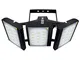 CHICLUX Faretto LED per Esterni per Garage, 27000LM, Faro Luce Bianca Calda da 3000K, Proi...
