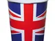 JVL - Cestino, Motivo: Union Jack, 25x26,5 cm