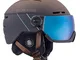 Cébé Fireball, Casco da Sci Unisex Adulto, Matt Brown Blue, 56-58cm