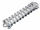 MOLLA PER ORMEGGIO IN ACCIAIO INOX ACCESSORI NAUTICA BARCHE Lunghezza mm. 270 molla mm. 55...