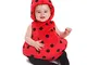 Dress Up America Bambine Vestito da coccinella