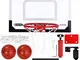Mini Canestro Professionale da Basket Kit, per Camera Interno Bambini Adulti Pro Mini Hoop...