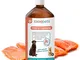 Olio di salmone per cani e gatti [ 1 LITRO ] 100% naturale, spremuto a freddo - Omega 3+6+...