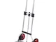 Kreator KRT670202 - Carrello portapacchi in alluminio pieghevole, richiudibile, estensibil...